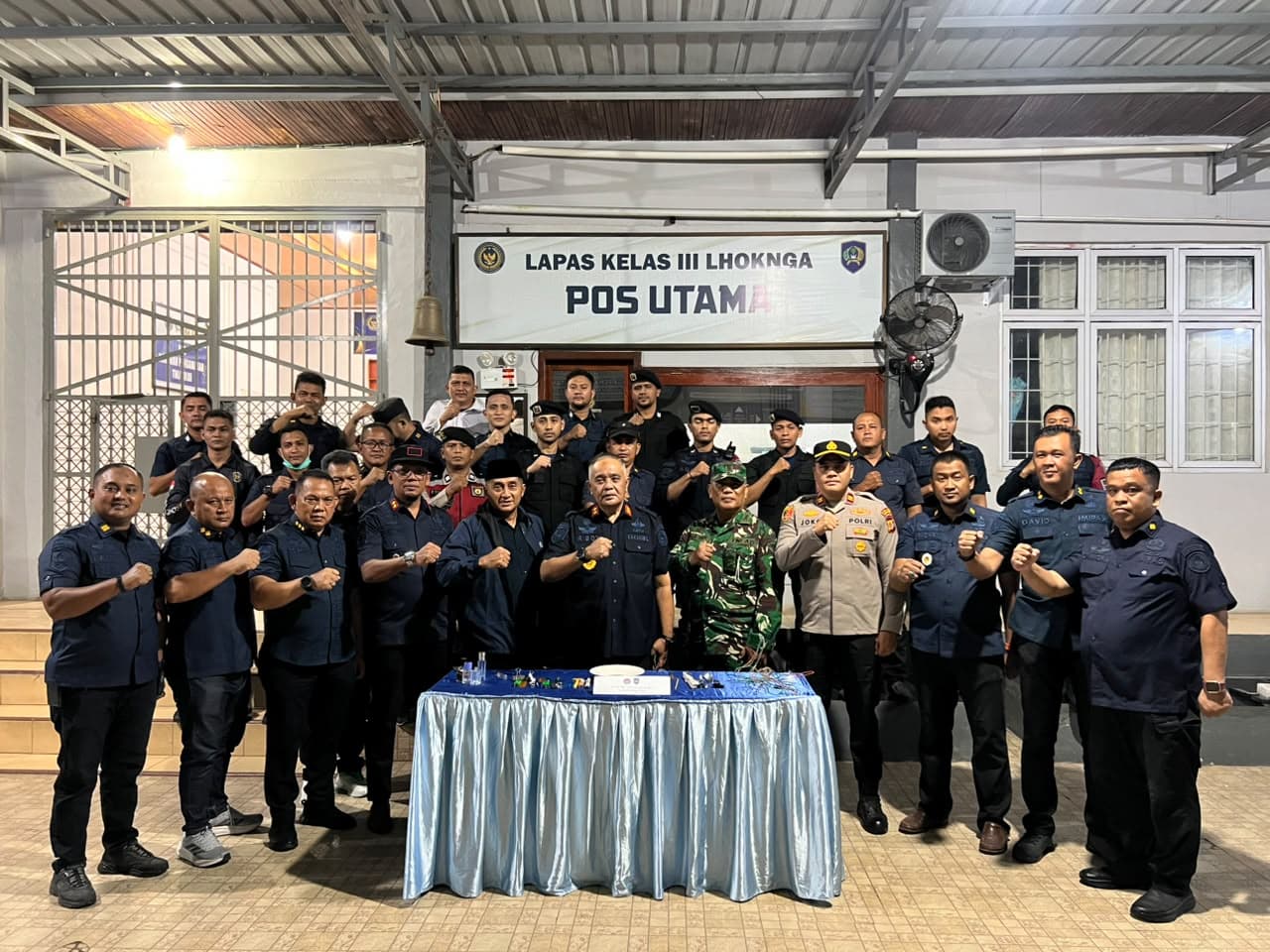Perkuat Deteksi Dini, Kakanwil Ditjenpas Aceh Pimpin Razia Gabungan di Lapas Lhoknga