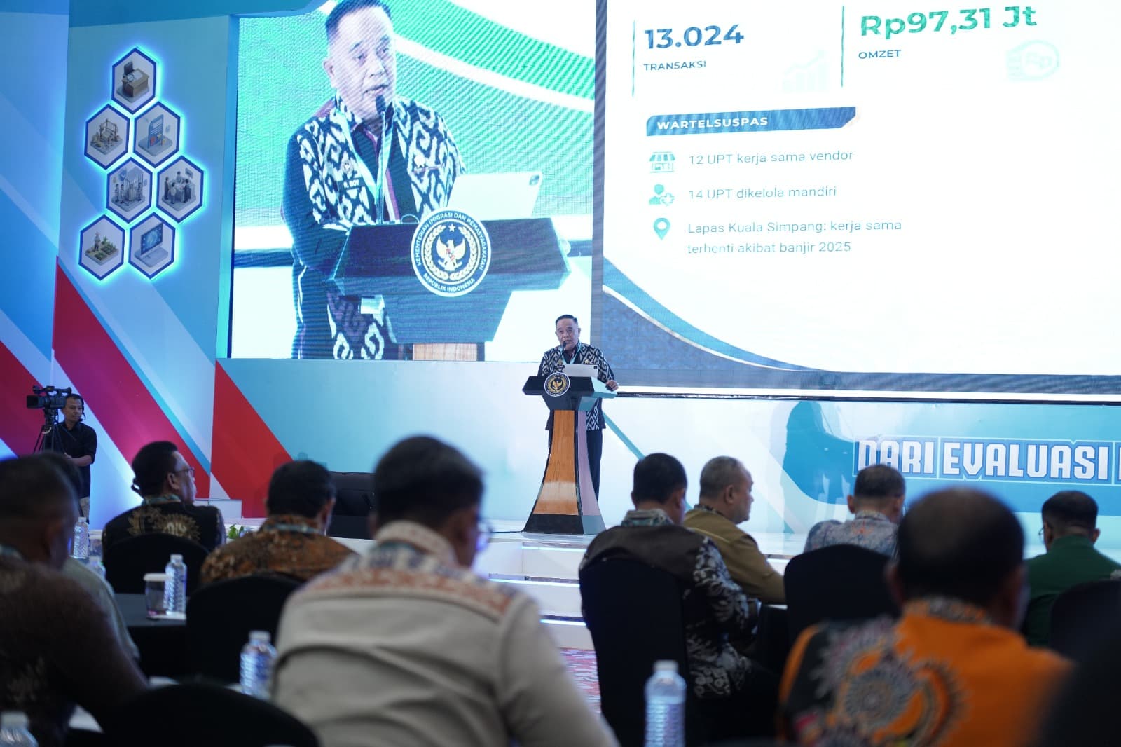 Ramdani Boy Bawa Capaian Pemasyarakatan Aceh ke Rakor Kemenimipas 2026