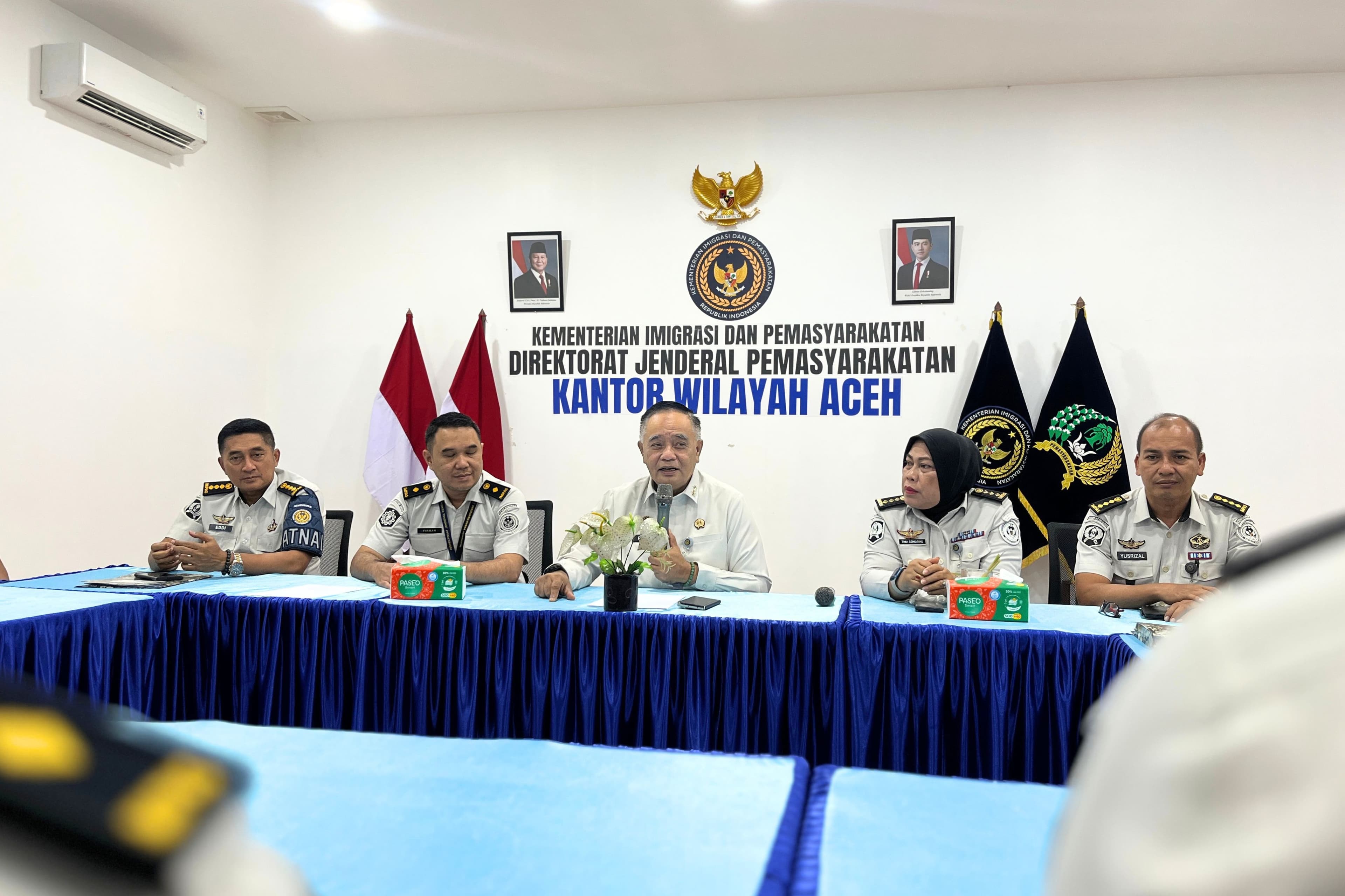 Perkuat Tata Kelola, Kanwil Ditjenpas Aceh Jalani Evaluasi Reformasi Birokrasi