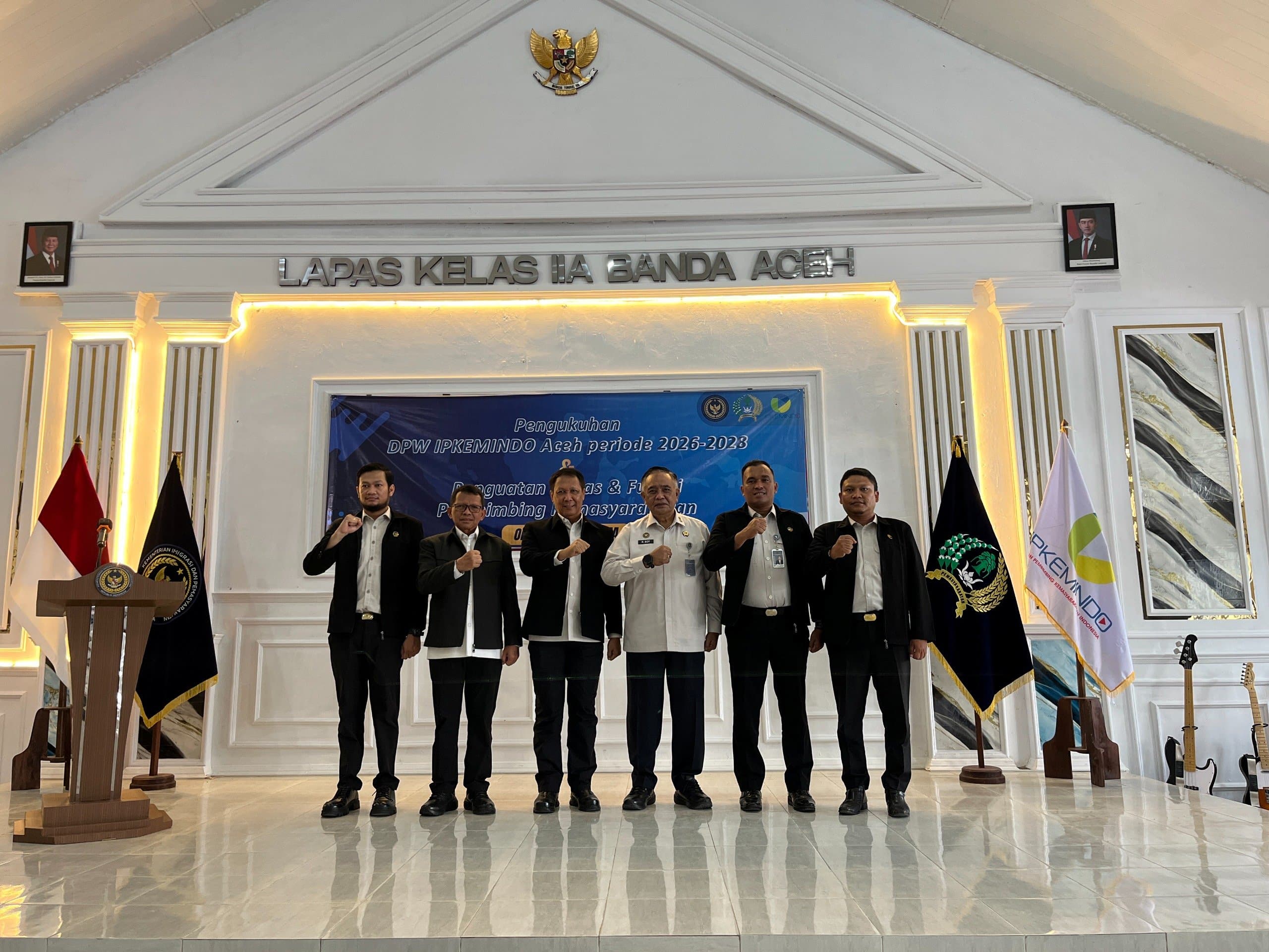 Pengurus Baru IPKEMINDO Aceh Siap Perkuat Kinerja Pembimbing Kemasyarakatan